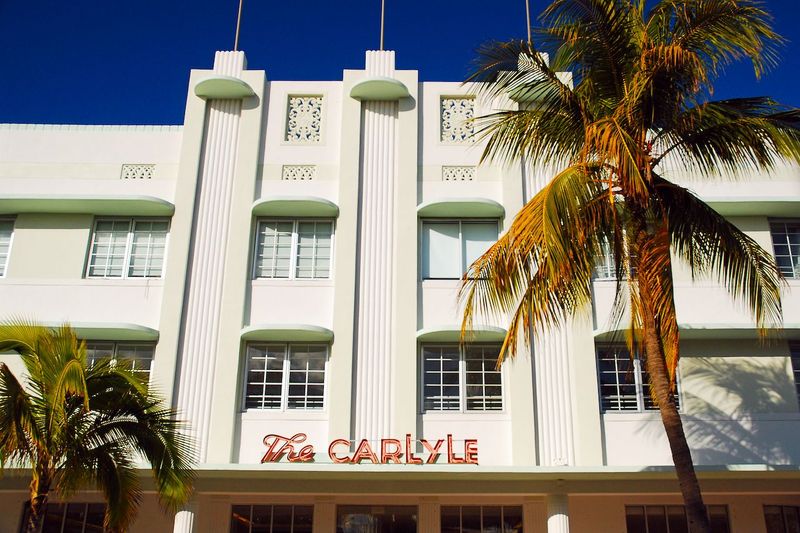 9 Iconic Art Deco Buildings In Miami That Have Shaped The City's Landscape - Decor Hint The Carlyle Hotel: Hollywood's Favorite Miami Backdrop