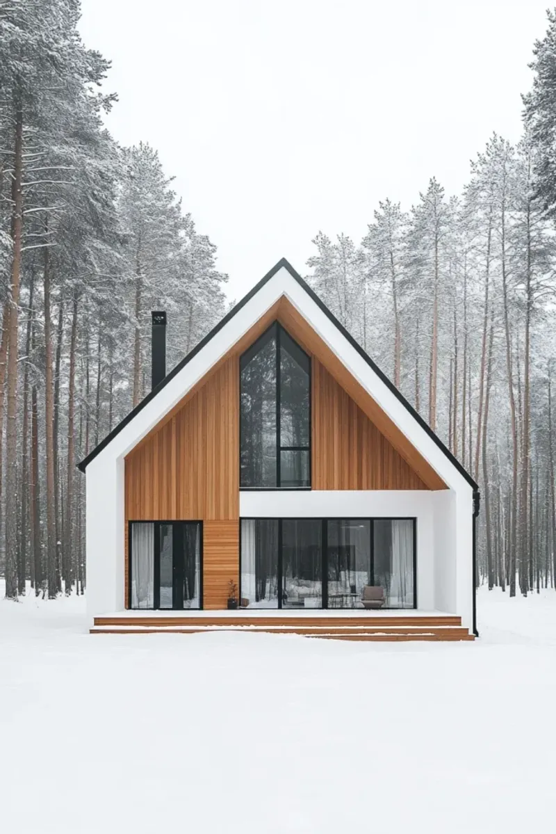 White Nordic A-Frame