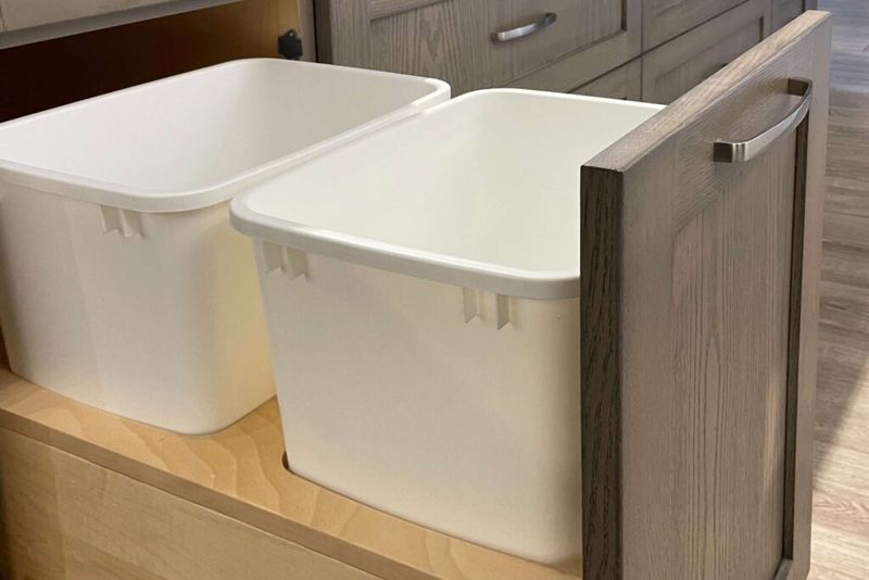 12 Interior Decor Eyesores And How To Hide Them - Decor Hint Unsightly Trash Bins