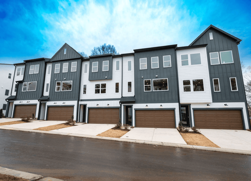 These 10 Home Styles In Charlotte Could Lose Serious Value In 2025 - Decor Hint Cookie-Cutter Townhomes In Oversaturated Areas