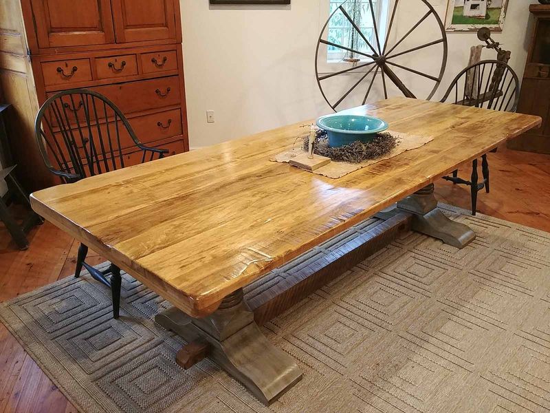 Discovering The Charm Of Cozy Small-Town Decor In Lancaster, Pennsylvania - Decor Hint Farmhouse Tables With Character