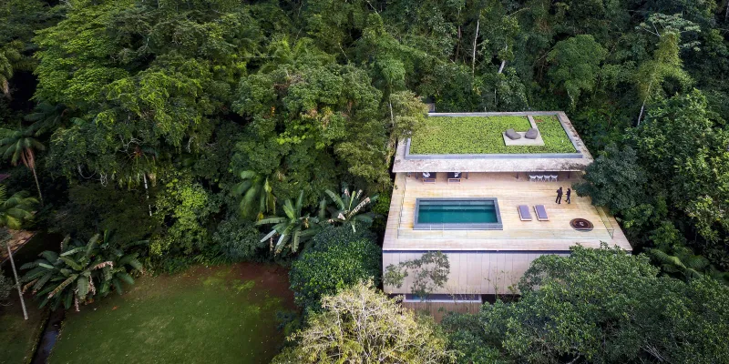 13 Incredible Homes Built Around Nature - Decor Hint Jungle House – São Paulo, Brazil