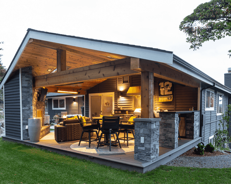 Seattle's Top 10 Exterior Design Ideas For Wet Climates - Decor Hint Covered Outdoor Living Spaces