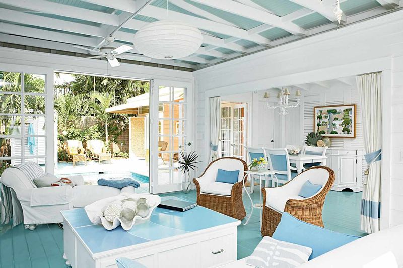 Houston Redesigned 8 Sofa Shades On The Way Out And 4 That Stay On Trend - Decor Hint Aqua: The Coastal Trend That's Washing Away