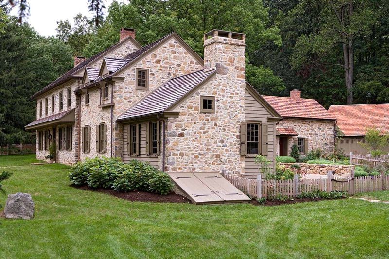 Stone Farmhouses In Disrepair