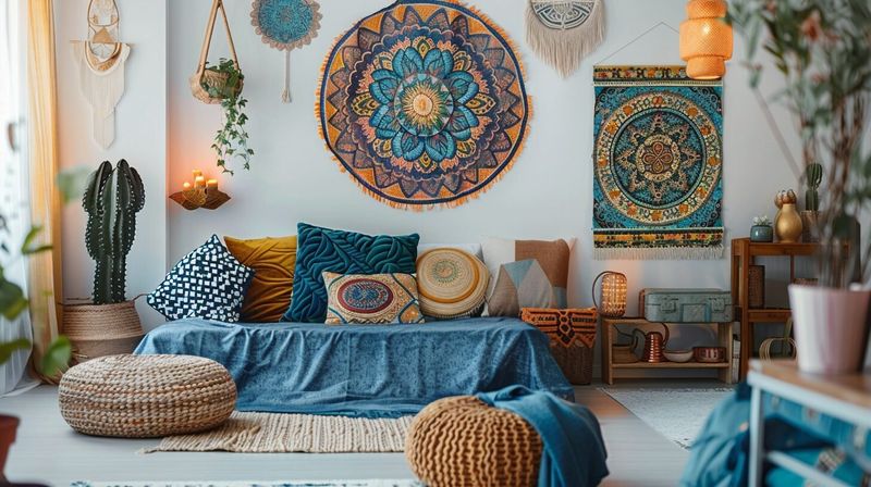 16 Bright Home Decor Picks To Chase Away Boredom - Decor Hint Tapestries With Vivid Patterns