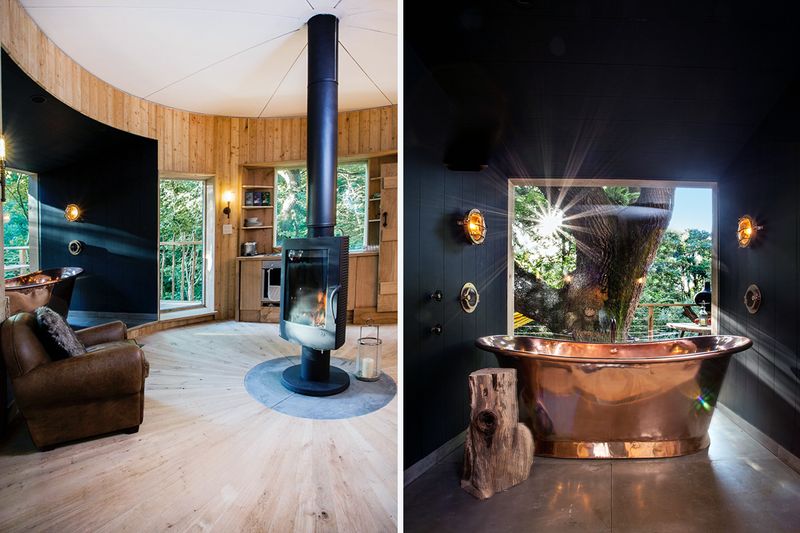 14 Luxury Treetop Homes For Living The High Life - Decor Hint The Woodsman's Treehouse, Dorset, UK