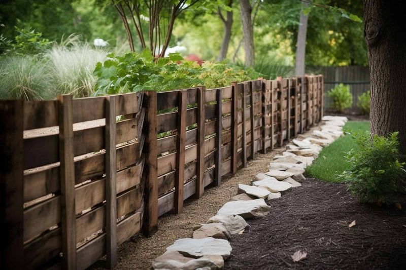 17 Backyard Fence Ideas For Privacy In Style - Decor Hint Pallet Fence Reimagined
