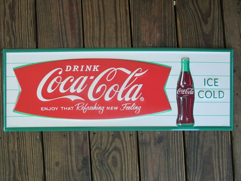Vintage Coca-Cola Signage Or Bottles
