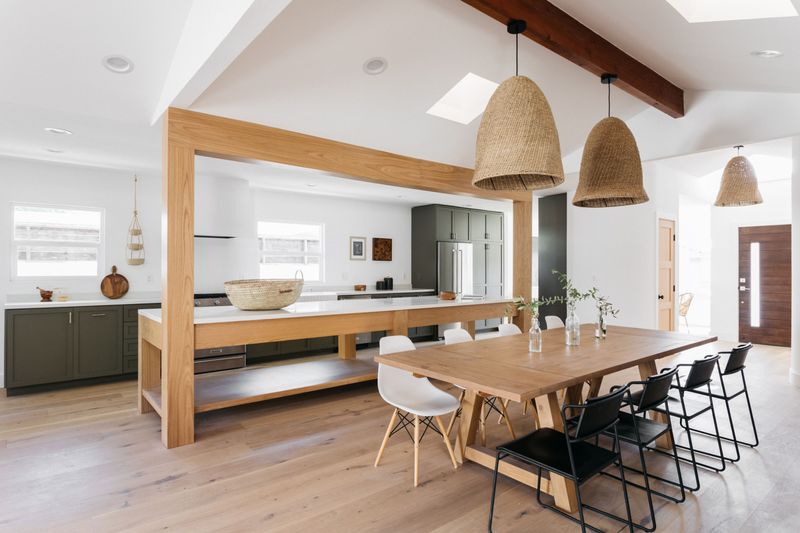 Kitchen with Integrated Dining Area
