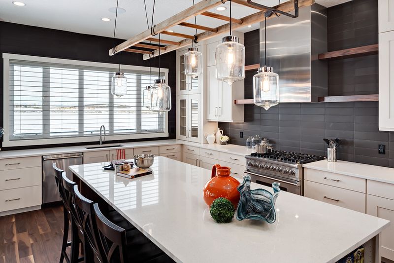 These 7 Kitchen Looks Are Losing Ground In Washington D.C., And 8 Enduring Favorites To Try Instead - Decor Hint Industrial Pendant Lighting Switching Off