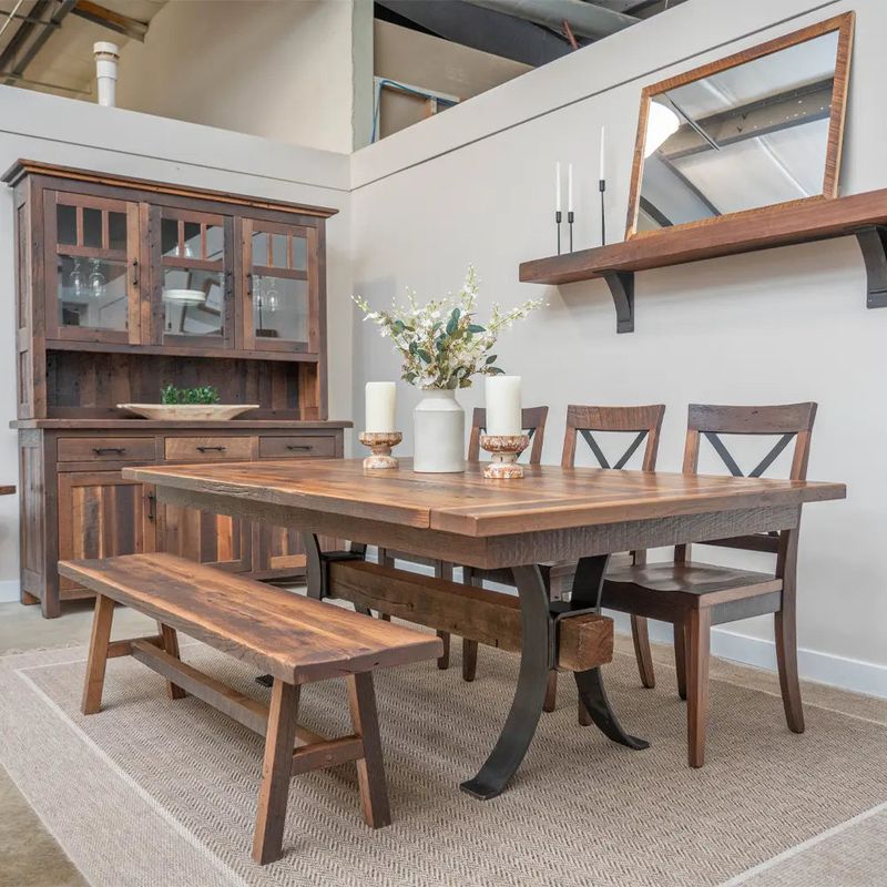 15 Farmhouse Trends Ohioans Will See Again In 2025 Plus 5 Already Taking Over - Decor Hint Anodized Steel Farmhouse Tables