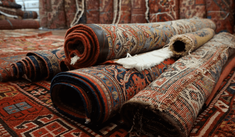 Classic Persian And Oriental Rugs Weaving Upward