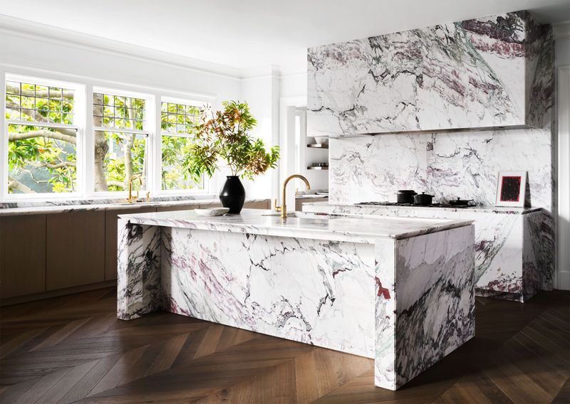 7 Outdated Kitchen Trends Losing Steam In New York Homes (Plus 8 That Endure) - Decor Hint Waterfall-Edge Countertops