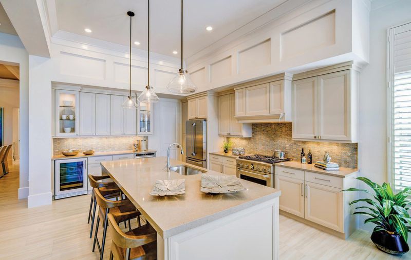 8 Coastal Kitchen Colors Popular In Naples Homes - Decor Hint Dune Taupe