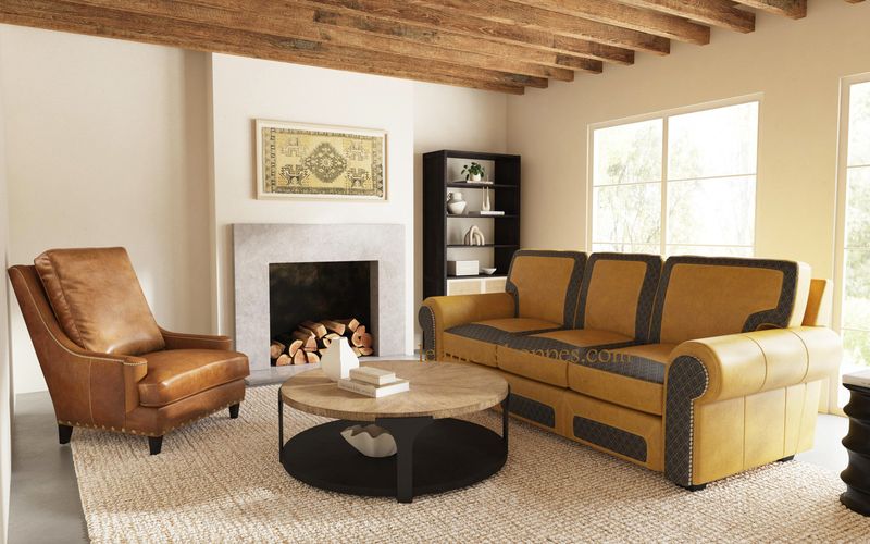 11 Classic Nevada Decorating Details Locals Can't Live Without - Decor Hint Weathered Leather Furnishings