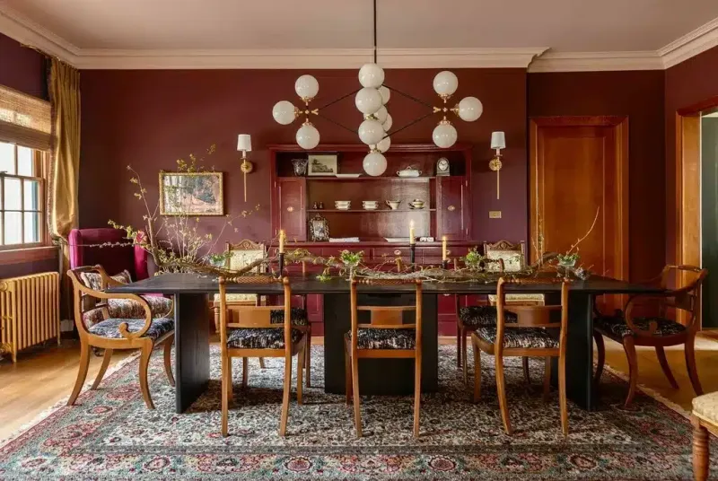 7 Overused Paint Colors Designers Are Ready To Retire - Decor Hint Burgundy: The 90s Throwback