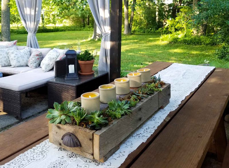 25 Awesome Succulent Porch Garden Ideas To Boost Curb Appeal - Decor Hint Tabletop Succulent Centerpieces For Porches