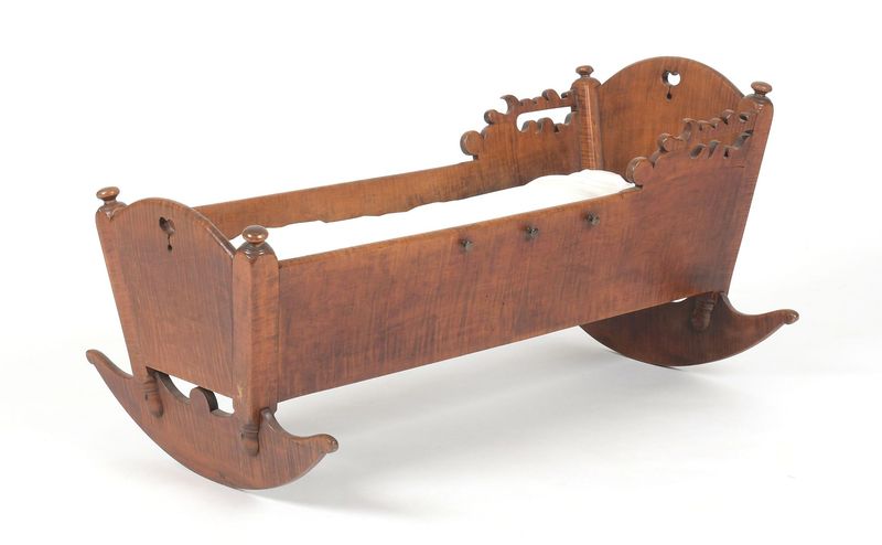 Collectors In Pennsylvania Say These 9 Antiques Will Boom And 9 You Should Sell Now - Decor Hint Early 20th-Century Baby Cradles Seeing Surprising Demand