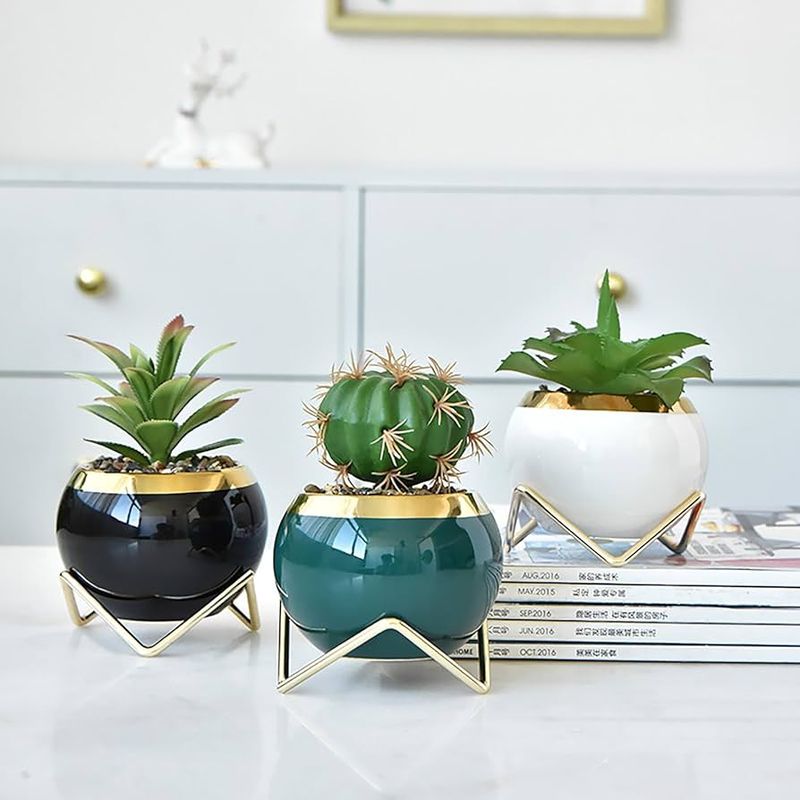 16+ Of My Favorite Amazon Home Decor Finds (And More!) - Decor Hint Geometric Ceramic Planters