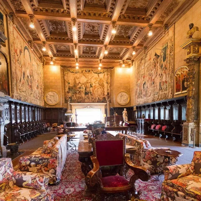 Step Inside Hearst Castle In California's Coastal Hills - Decor Hint Assembly Room