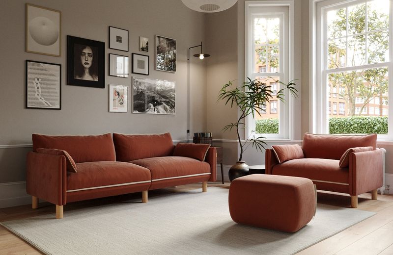 8 Outdated Couch Colors Ruining Your Pennsylvania Living Room, And 8 Fresh Picks To Revive It - Decor Hint Warm Terracotta: The Modern Earthy Choice
