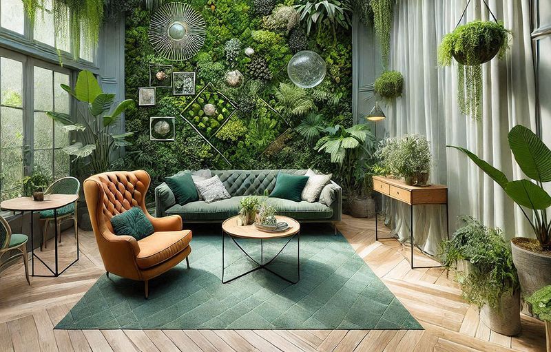 11 Living Room Trends That Will Define 2025 And A Few That Are Fading - Decor Hint Biophilic Design with Indoor Plants