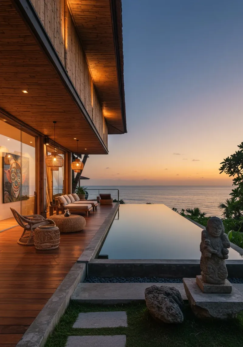 15 Modern House Design With An Amazing View - Decor Hint Coastal Minimalist Home with Sunset Deck