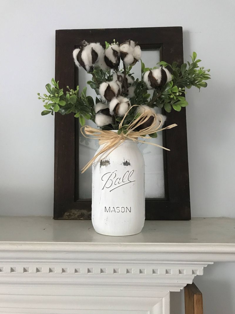 Alabama's Favorite Rustic Decorating Trends That Stand The Test Of Time - Decor Hint Cotton Stem Arrangements