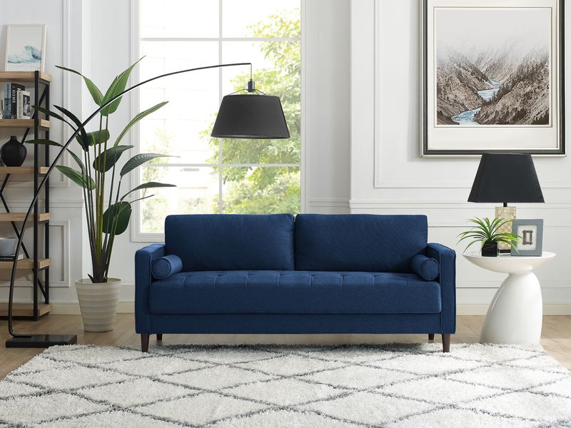 9 Best Sofa Colors For Long-Term Style And Value According To Santa Barbara Designers - Decor Hint Navy Blue