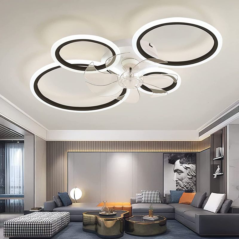 10 Reasons Fandeliers Are The Hottest Hybrid Lighting Trend Today - Decor Hint Dual-function Air Circulation