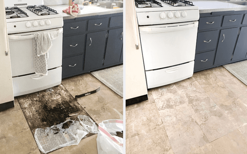 9 Kitchen Icks That Instantly Turn Off Homebuyers And 9 That Immediately Win Them Over - Decor Hint Damaged Flooring