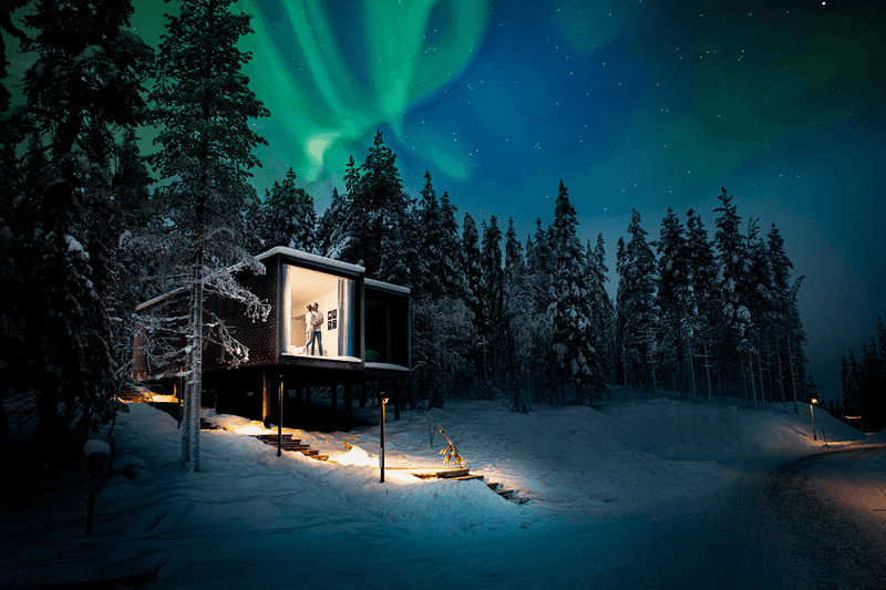 14 Luxury Treetop Homes For Living The High Life - Decor Hint Arctic TreeHouse Hotel, Finland