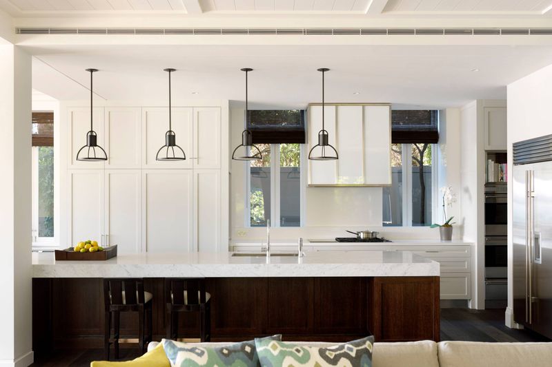Portland Designers Share 6 Kitchen Features To Avoid And 6 That Instantly Elevate The Look - Decor Hint Fluorescent overhead lighting (avoid)