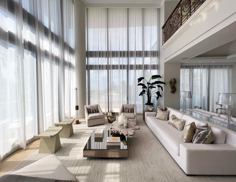 These 11 Coastal-Inspired Designs Are Giving New York Homes A Fresh Look - Decor Hint Sheer White Window Treatments