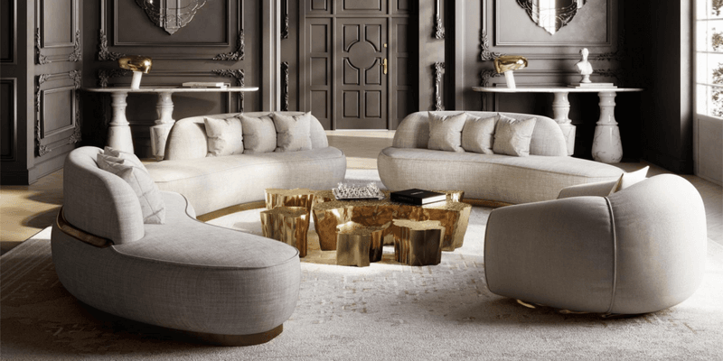 16 Hot Home Trends Predicted To Fade And 5 That May Age Poorly Even Sooner - Decor Hint Curved Furniture in Excess