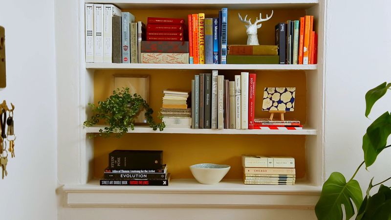 Organize Bookshelves Strategically