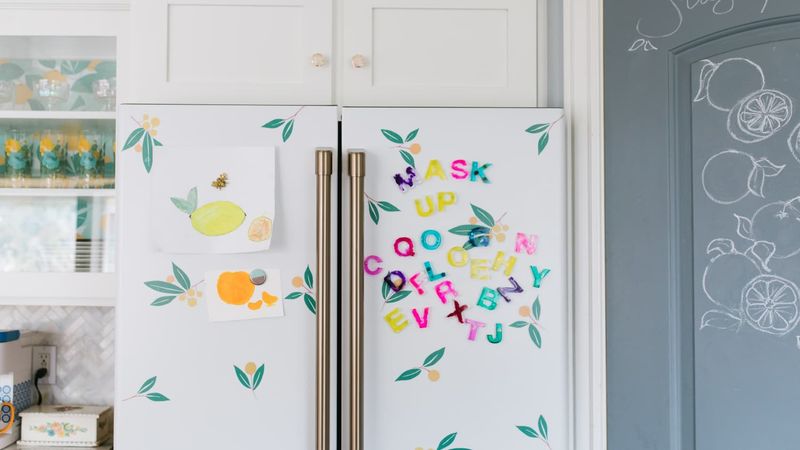 22 Items Designers Say Make Your Kitchen Look Cheap - Decor Hint Cluttered Refrigerator Front