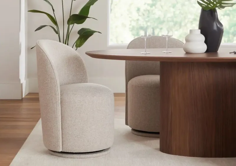 Designers Spill the Hottest Interior Design Trends To Watch This Summer - Decor Hint Curved Furniture Softens Sharp Edges