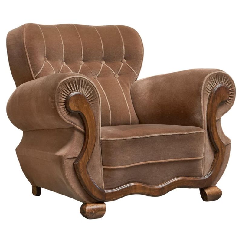 19 Essential Furniture Pieces For A Timeless Art Deco-Inspired Space - Decor Hint High-Back Lounge Chair