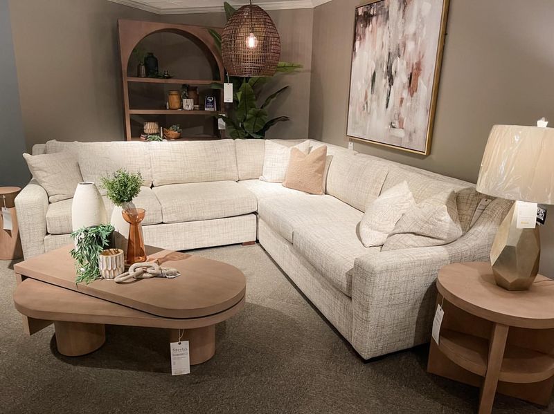 7 Old-School Sofa Shades Marylanders Are Ditching, And 9 Stylish Swaps - Decor Hint Creamy Linen