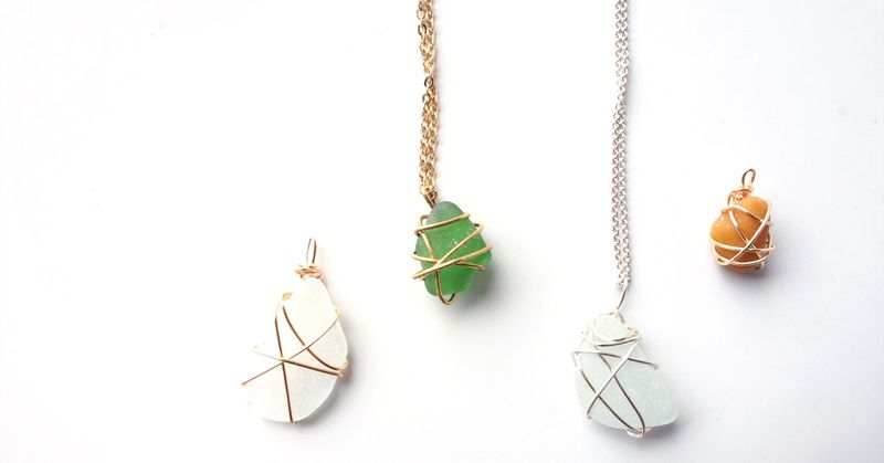 What Rhode Island DIYers Are Doing This Weekend (And You'll Want To Try Too) - Decor Hint Sea Glass Jewelry Crafting