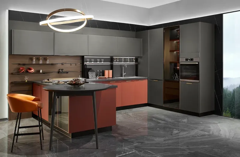 12 Kitchen Trends For 2025 That Will Finally Say Goodbye To White Cabinets (Plus 5 Extra Unique And Stylish Ideas) - Decor Hint Color-Blocked Cabinet Layouts