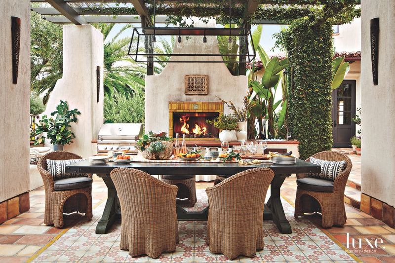 Woven Rattan Accents