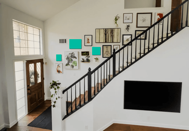 Gallery Walls of Family Photos