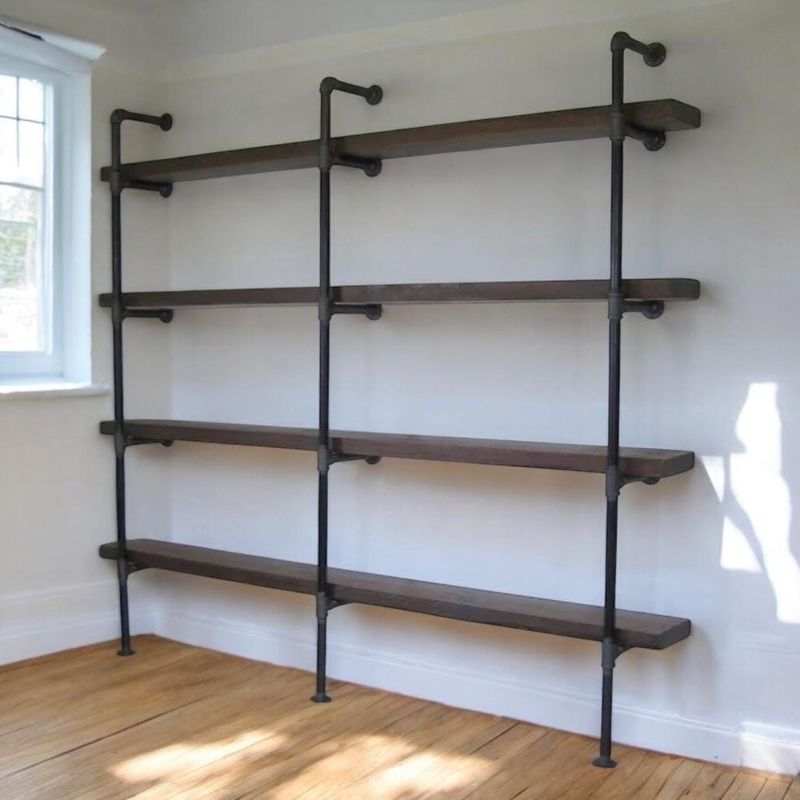 15 Farmhouse Trends Ohioans Will See Again In 2025 Plus 5 Already Taking Over - Decor Hint Industrial Pipe Shelving
