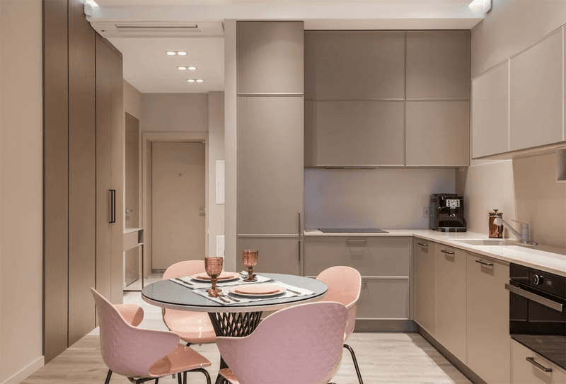 10 Earth-Toned Kitchens That Strike The Perfect Balance Between Modern & Timeless (Plus 10 That Are A Bad Choice) - Decor Hint Muddy Beige Without Contrast Or Accents