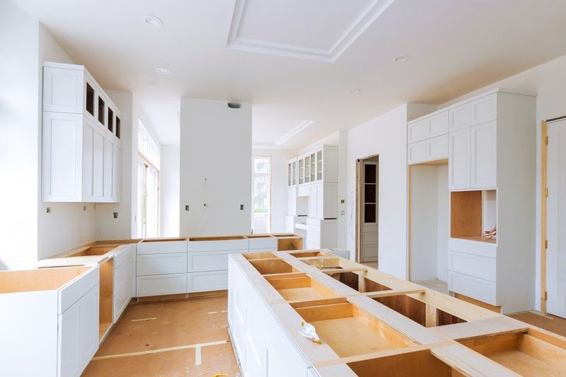 22 HGTV Renovation Tricks That Only Work On TV And Never In Real Homes - Decor Hint Overnight Kitchen Cabinet Installations