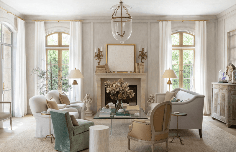 Designers Swear By These 19 French Country Living Room Tricks - Decor Hint Keeping Spaces Airy And Light