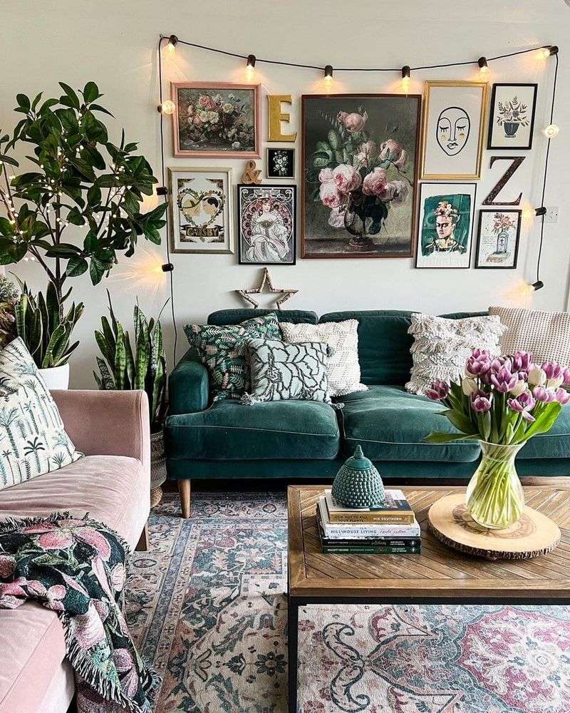 16 Cozy Color Combinations Perfect For Cottage Style Homes - Decor Hint Dusty Rose and Pale Sage